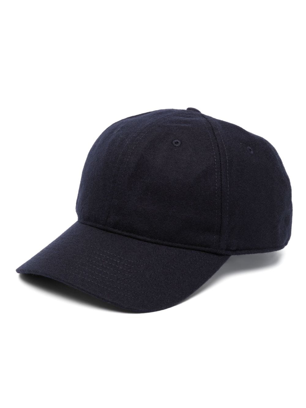 Polo Ralph Lauren logo-embroidered wool flannel cap - Blue von Polo Ralph Lauren