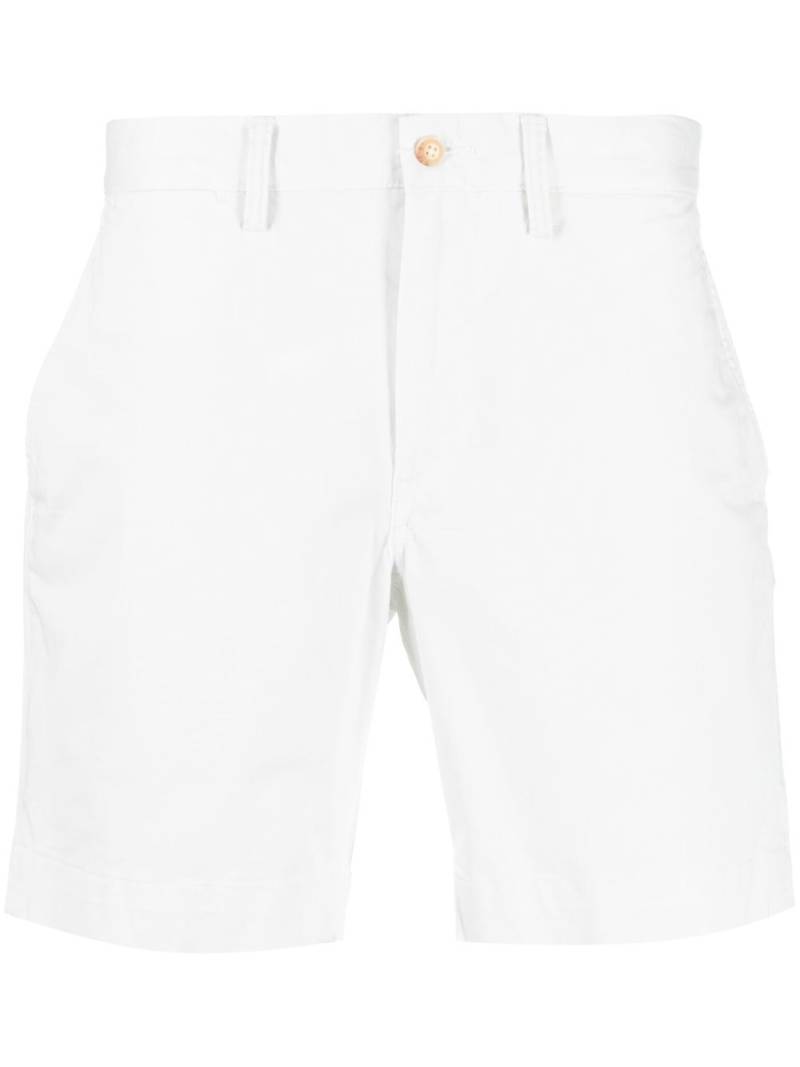 Polo Ralph Lauren logo patch chino shorts - White von Polo Ralph Lauren