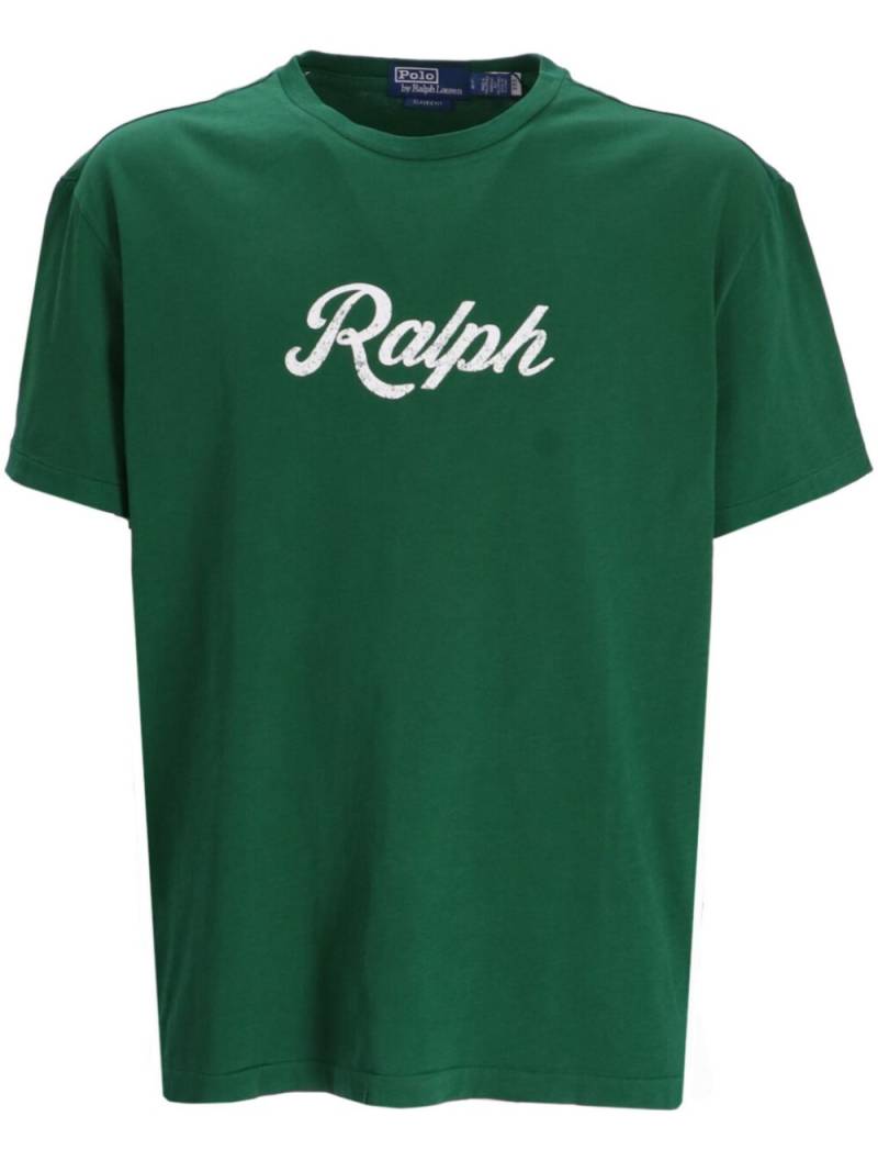 Polo Ralph Lauren logo-print cotton T-shirt - Green von Polo Ralph Lauren