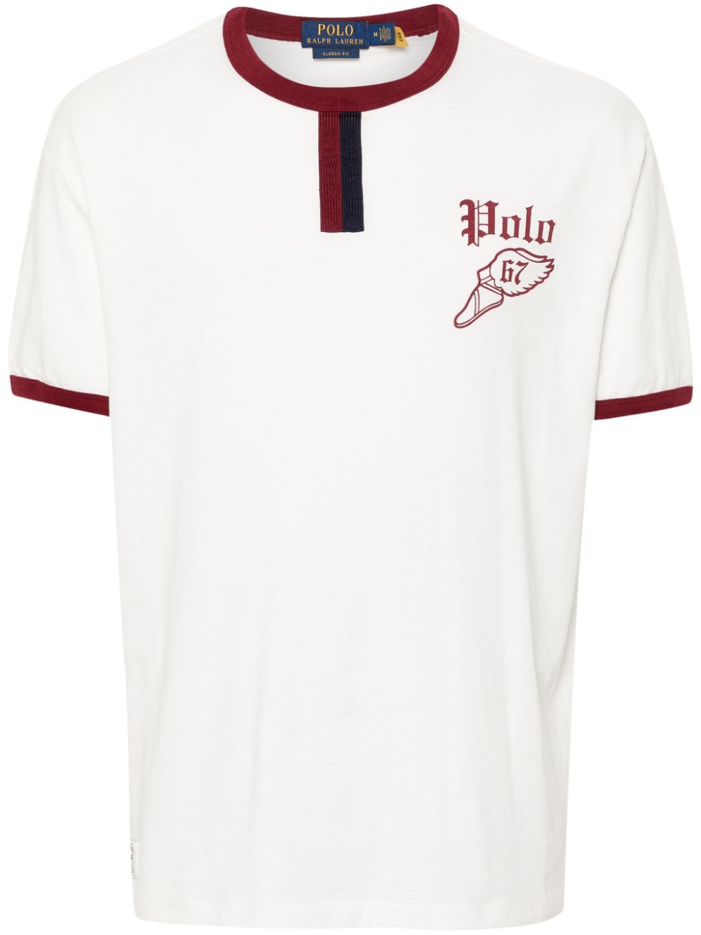 Polo Ralph Lauren logo-print cotton T-shirt - White von Polo Ralph Lauren