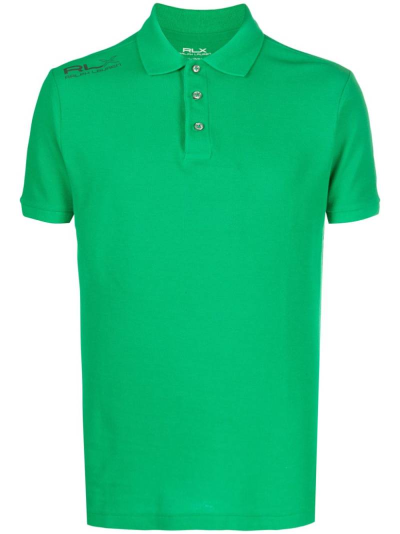 Polo Ralph Lauren logo-print cotton polo shirt - Green von Polo Ralph Lauren