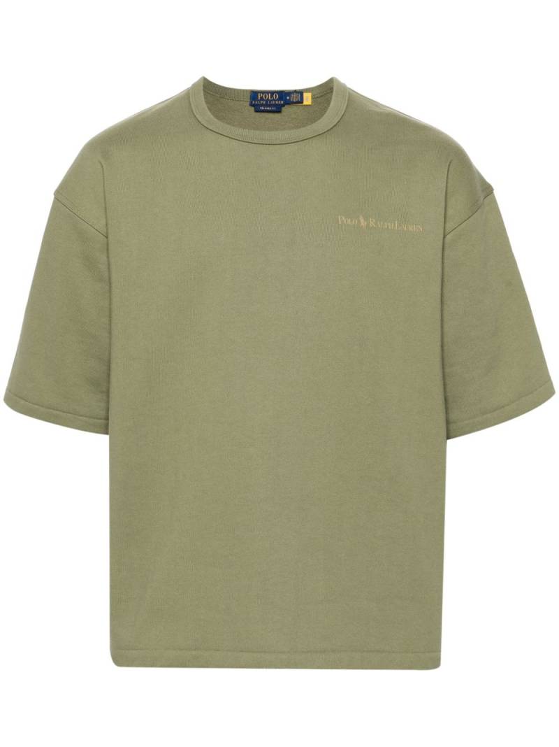 Polo Ralph Lauren logo-print drop-shoulder T-shirt - Green von Polo Ralph Lauren