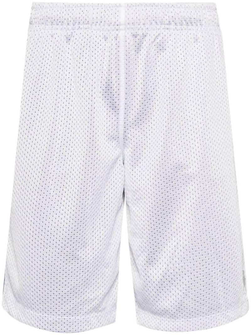 Polo Ralph Lauren logo-print mesh shorts - White von Polo Ralph Lauren