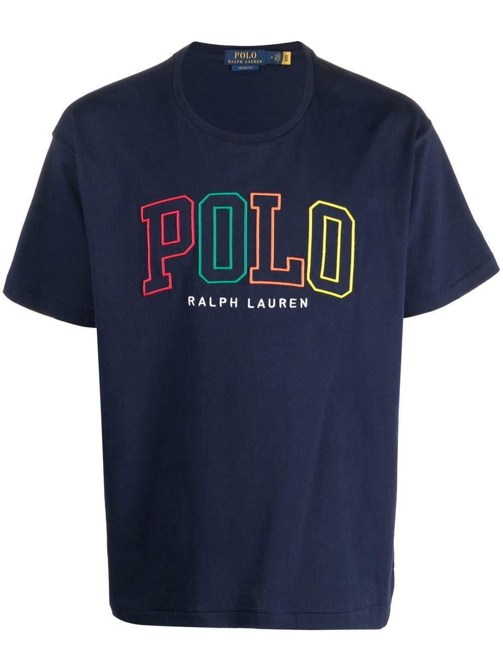 Polo Ralph Lauren logo-print short-sleeved T-shirt - Blue von Polo Ralph Lauren