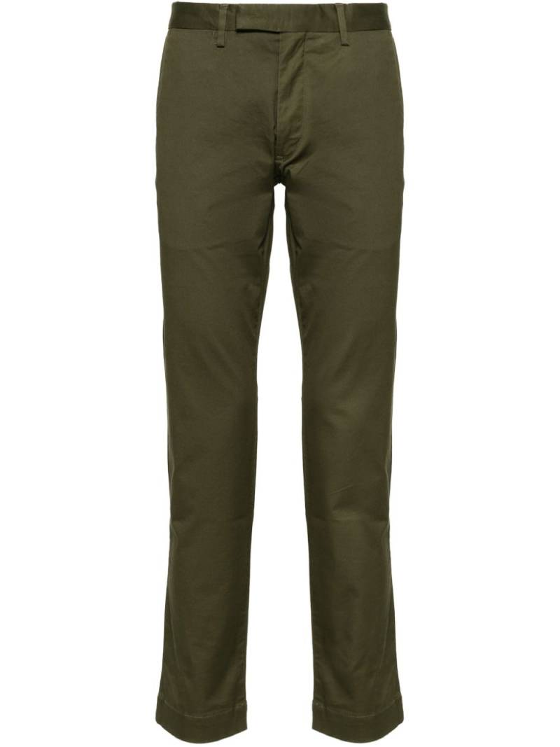 Polo Ralph Lauren logo-tag trousers - Green von Polo Ralph Lauren