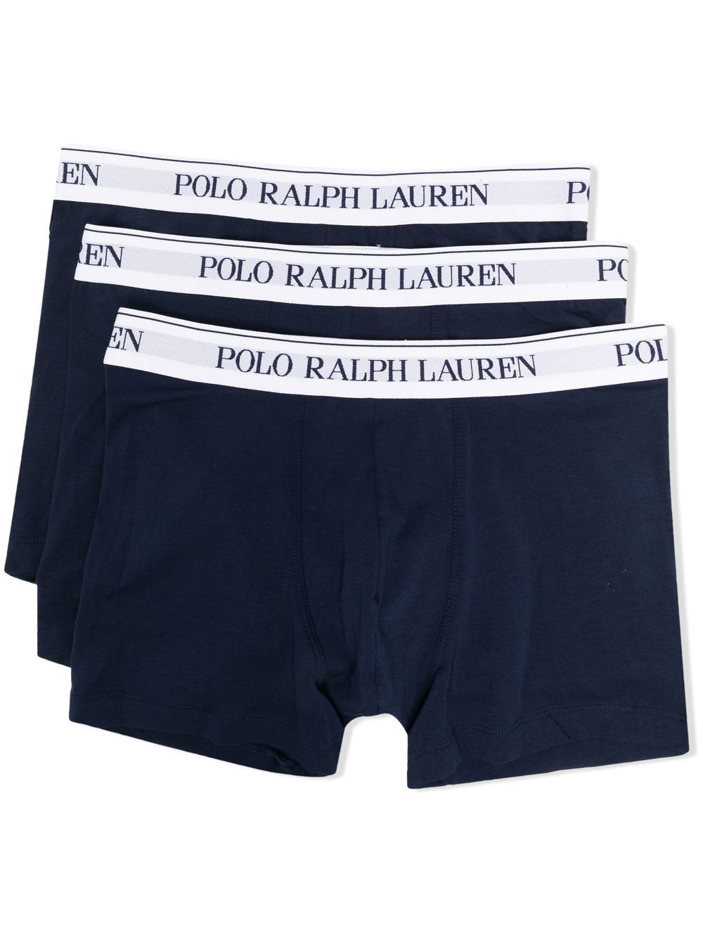 Polo Ralph Lauren logo-waistband boxers set of 3 - Blue von Polo Ralph Lauren