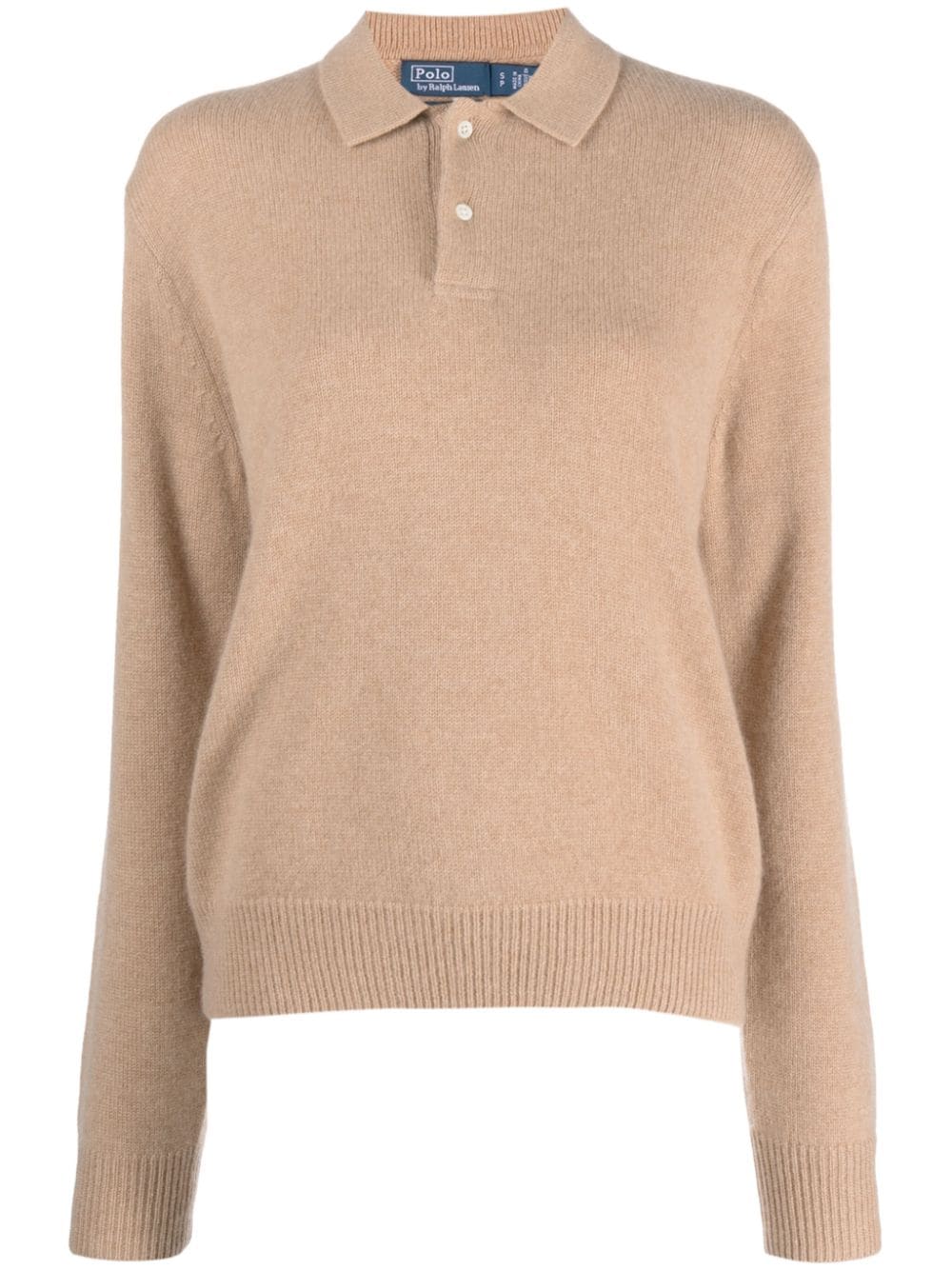 Polo Ralph Lauren long-sleeve cashmere top - Brown von Polo Ralph Lauren