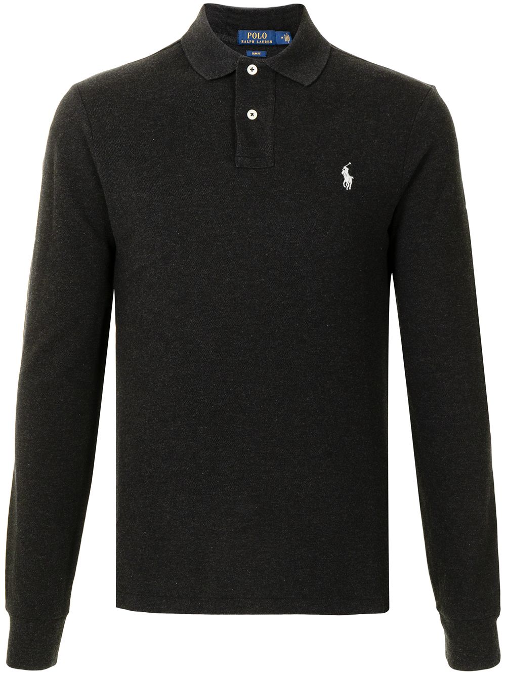 Polo Ralph Lauren long sleeve polo top - Grey von Polo Ralph Lauren