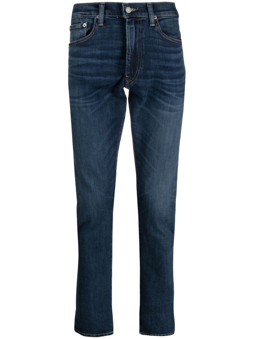Polo Ralph Lauren mid-rise dark-wash jeans - Blue von Polo Ralph Lauren