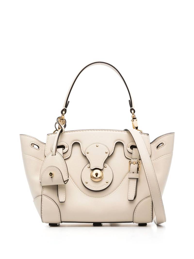 Ralph Lauren Collection mini Soft Ricky 18 leather tote - Neutrals von Ralph Lauren Collection