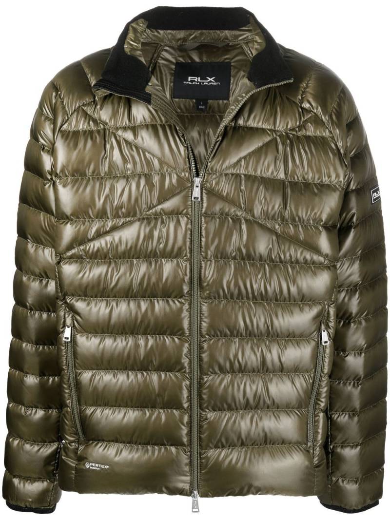 Polo Ralph Lauren padded zip-up jacket - Green von Polo Ralph Lauren