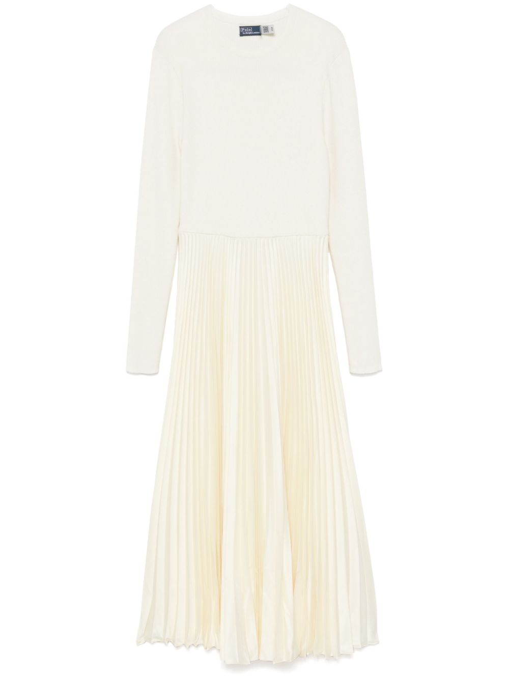 Polo Ralph Lauren panelled midi dress - Neutrals von Polo Ralph Lauren