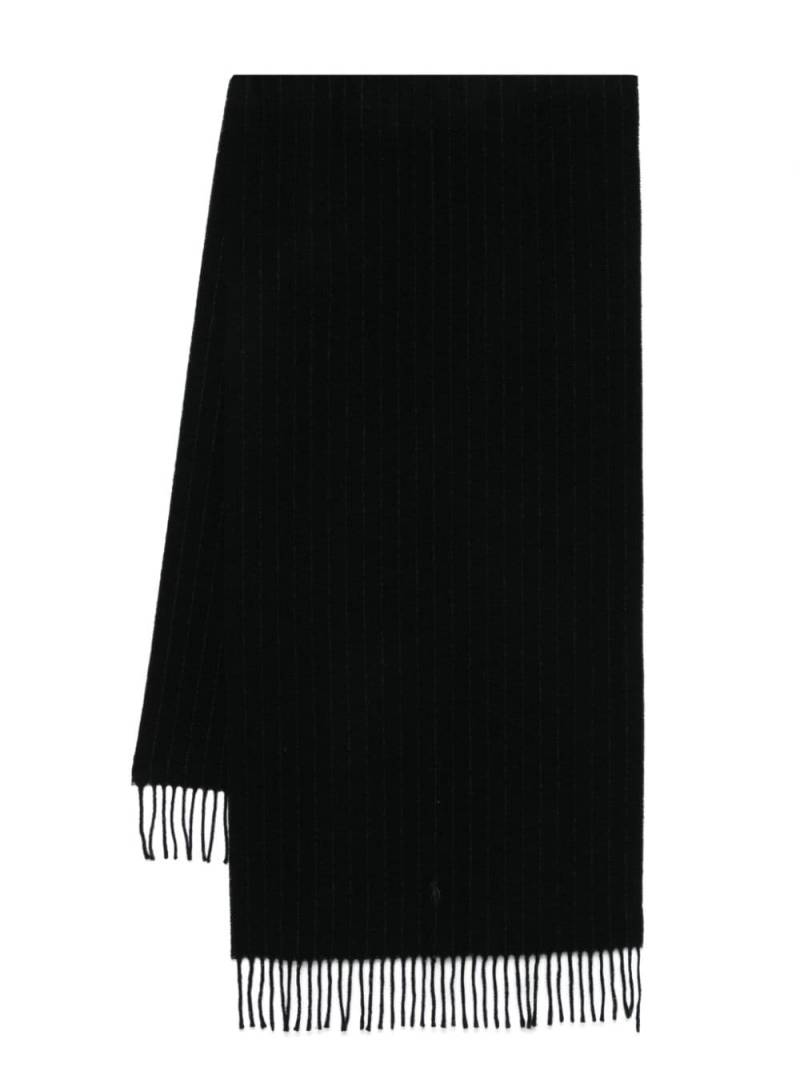 Polo Ralph Lauren pinstripe scarf - Black von Polo Ralph Lauren