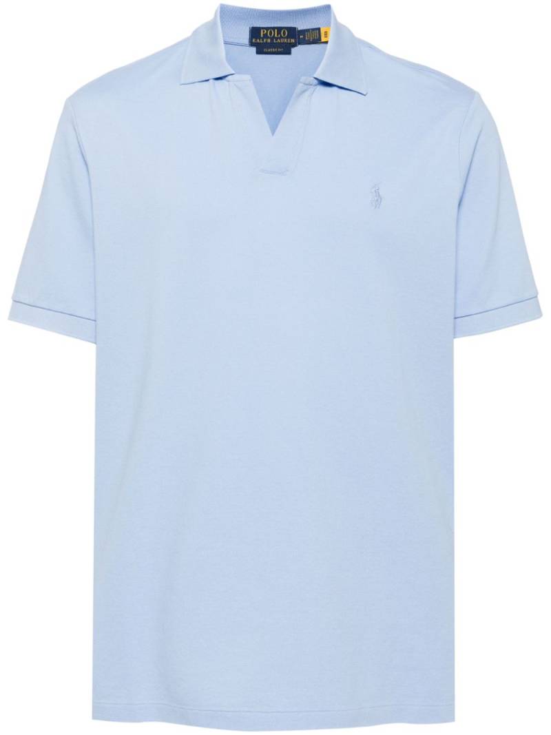 Polo Ralph Lauren classic-fit mesh polo shirt - Blue von Polo Ralph Lauren