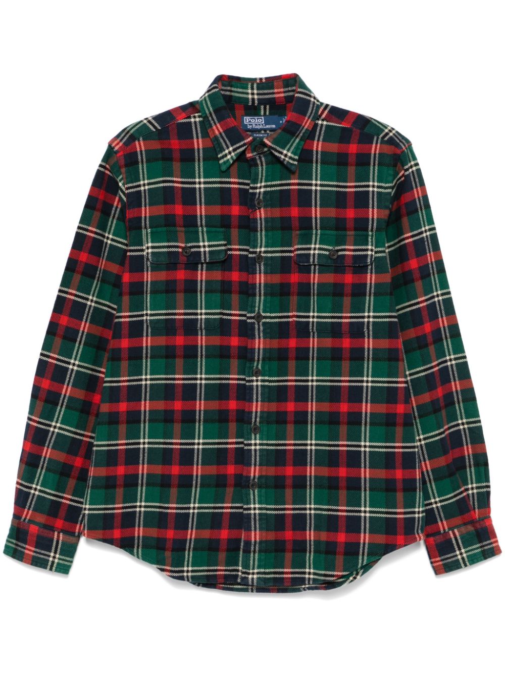 Polo Ralph Lauren plaid-check shirt - Black von Polo Ralph Lauren