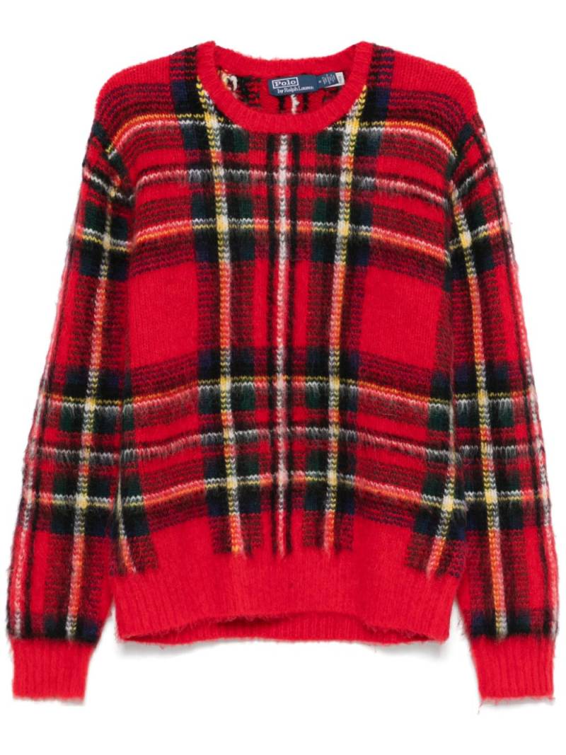 Polo Ralph Lauren plaid sweater - Red von Polo Ralph Lauren