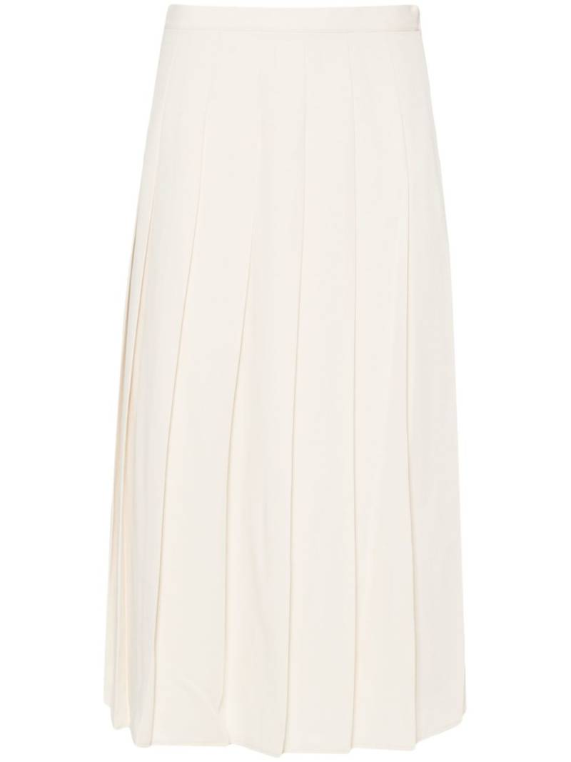 Polo Ralph Lauren pleated midi skirt - Neutrals von Polo Ralph Lauren