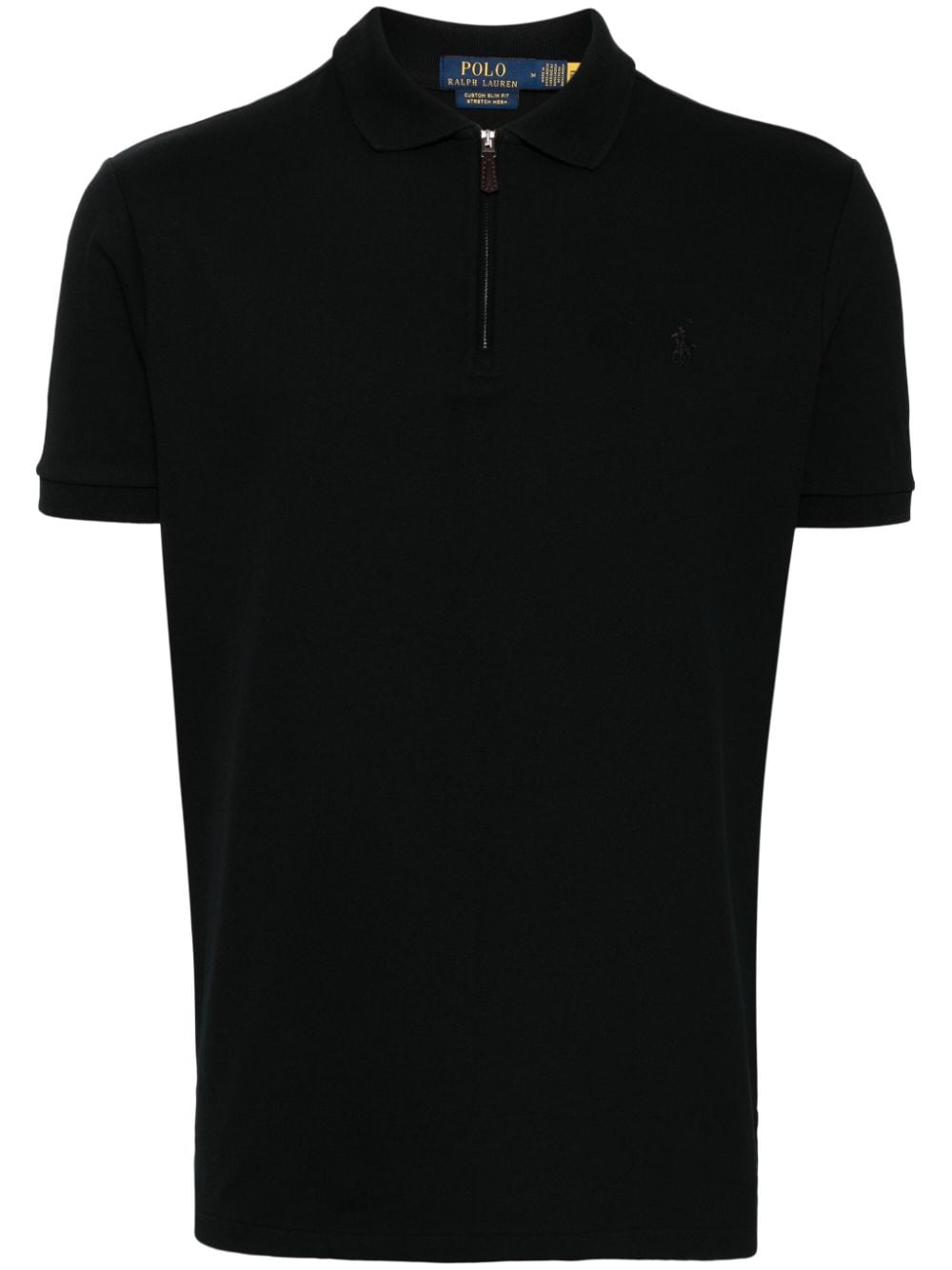 Polo Ralph Lauren Polo Pony-embroidered polo shirt - Black von Polo Ralph Lauren