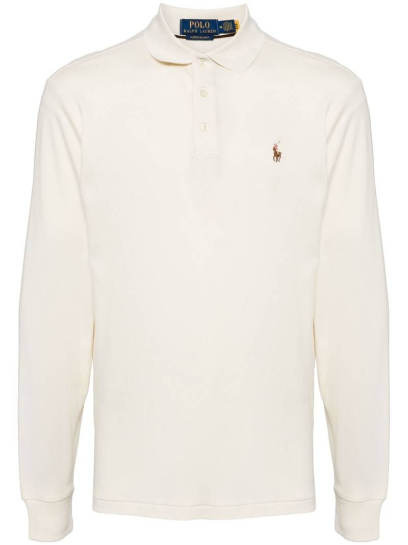 Polo Ralph Lauren polo pony-embroidered polo shirt - White von Polo Ralph Lauren