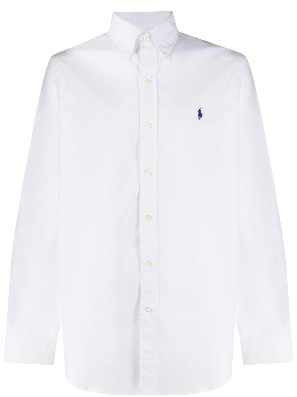 Polo Ralph Lauren poplin shirt - White von Polo Ralph Lauren