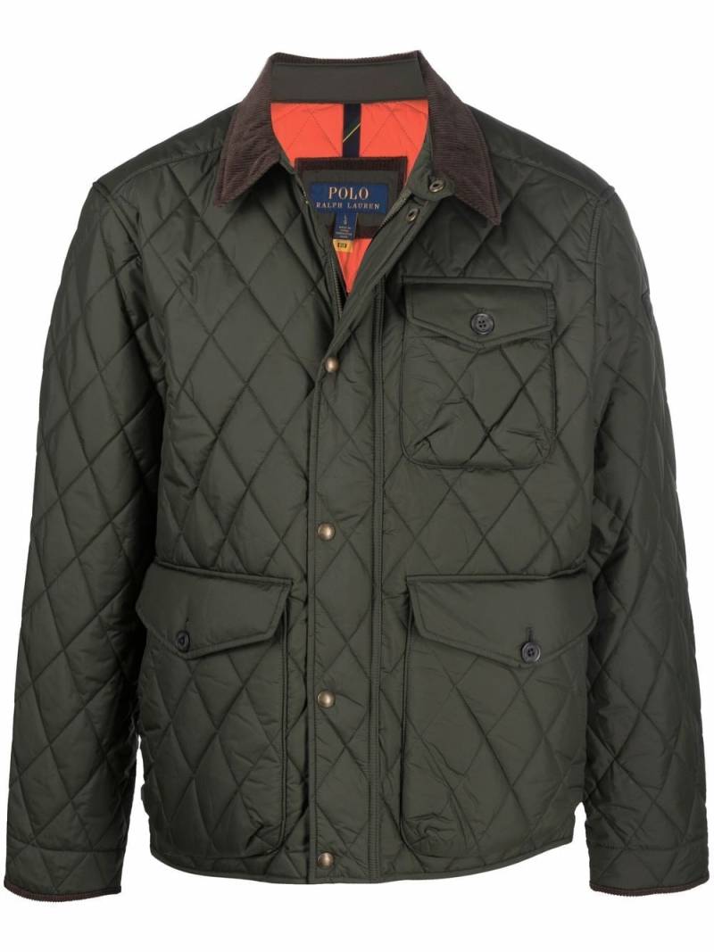 Polo Ralph Lauren quilted beaton jacket - Green von Polo Ralph Lauren