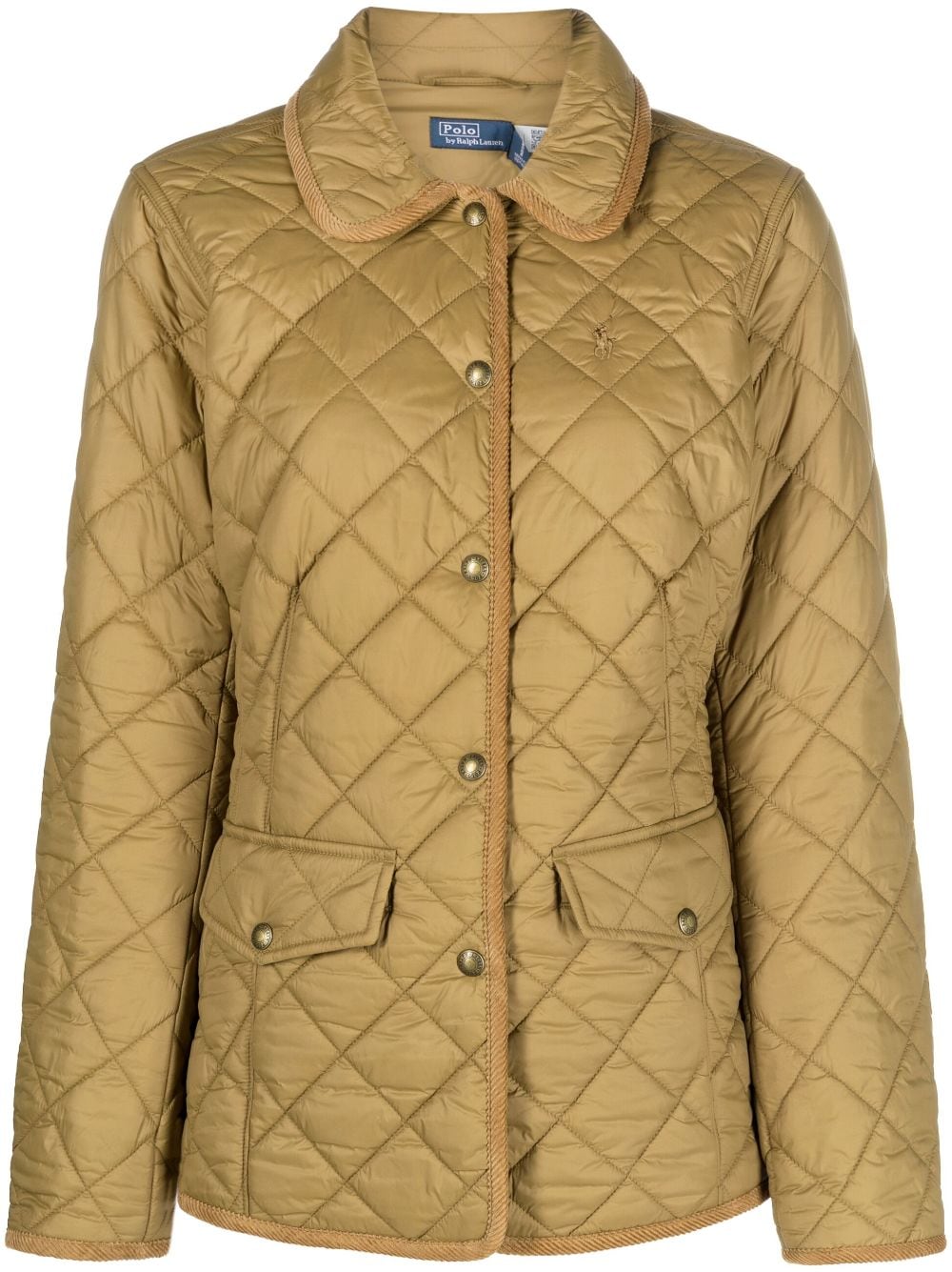 Polo Ralph Lauren quilted slim-fit jacket - Green von Polo Ralph Lauren