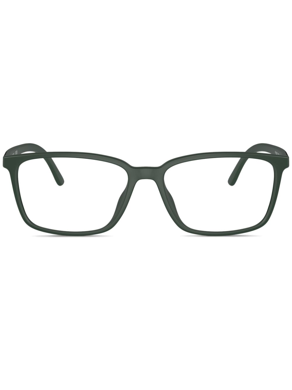 Polo Ralph Lauren rectangle-frame glasses - Green von Polo Ralph Lauren