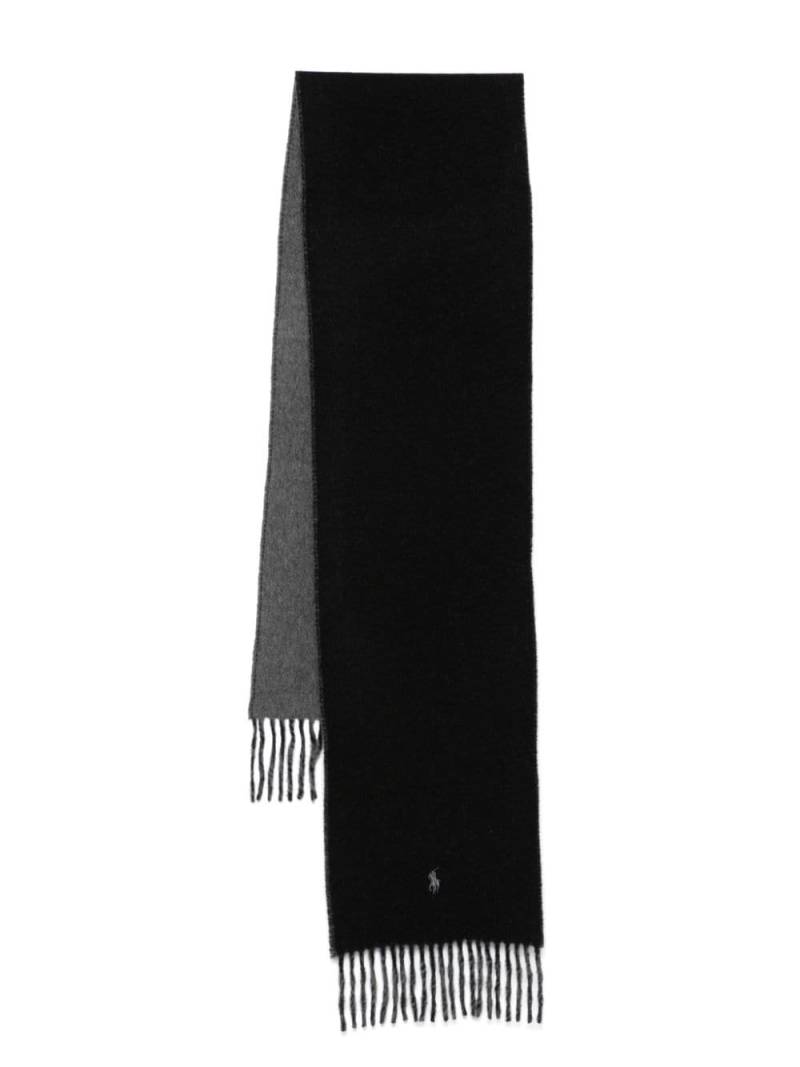 Polo Ralph Lauren reversible scarf - Black von Polo Ralph Lauren