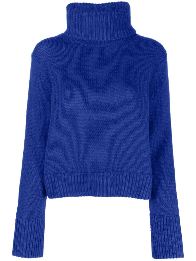 Polo Ralph Lauren roll-neck wool blend jumper - Blue von Polo Ralph Lauren