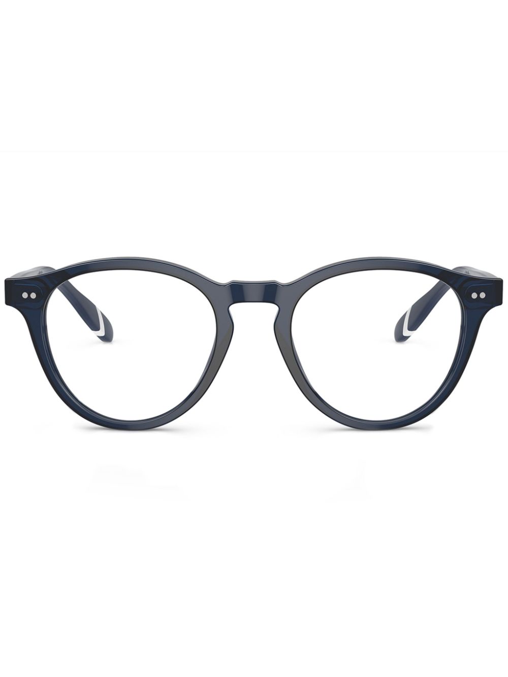 Polo Ralph Lauren round-frame glasses - Blue von Polo Ralph Lauren