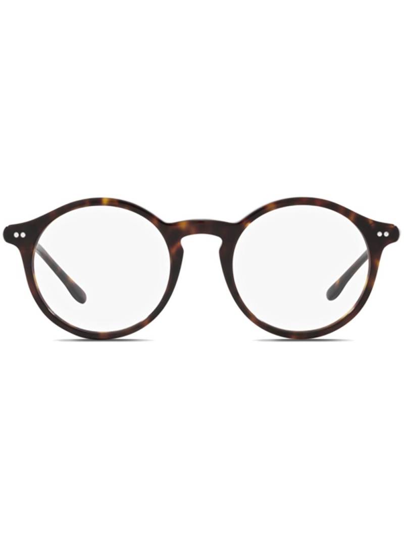 Polo Ralph Lauren round-frame glasses - Brown von Polo Ralph Lauren