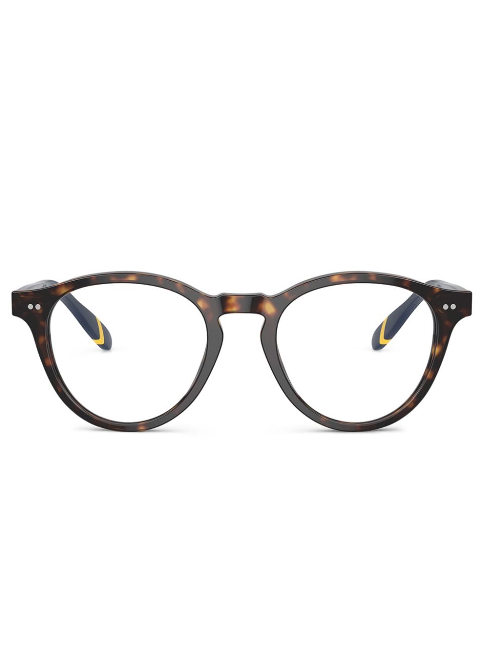 Polo Ralph Lauren round-frame glasses - Brown von Polo Ralph Lauren