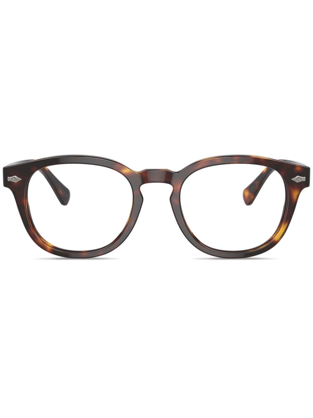 Polo Ralph Lauren round-frame glasses - Brown von Polo Ralph Lauren