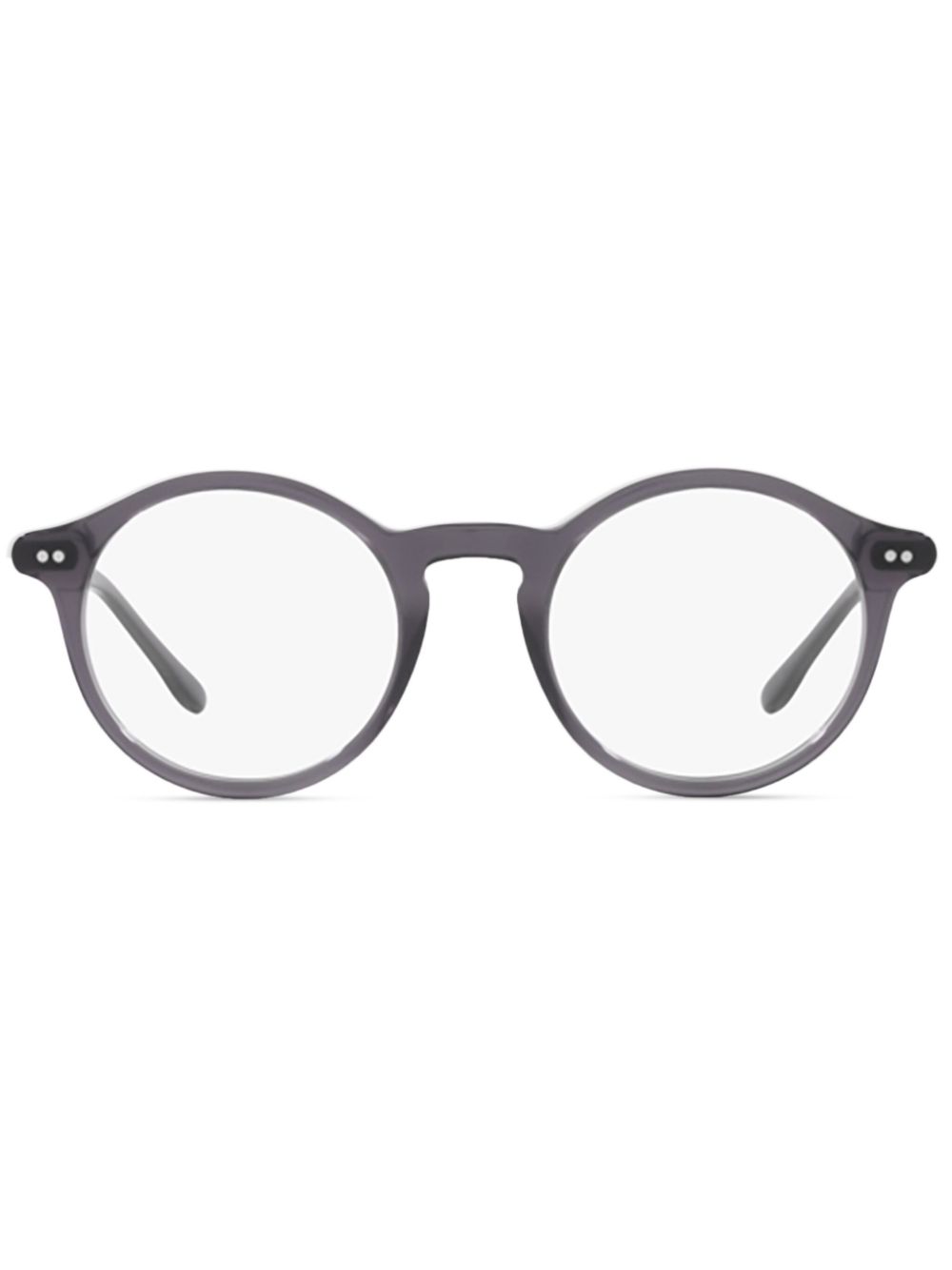 Polo Ralph Lauren round-frame glasses - Grey von Polo Ralph Lauren