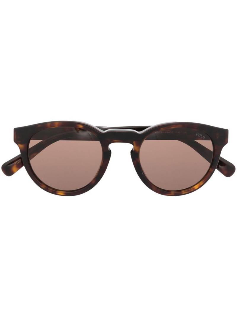 Polo Ralph Lauren round-frame sunglasses - Brown von Polo Ralph Lauren