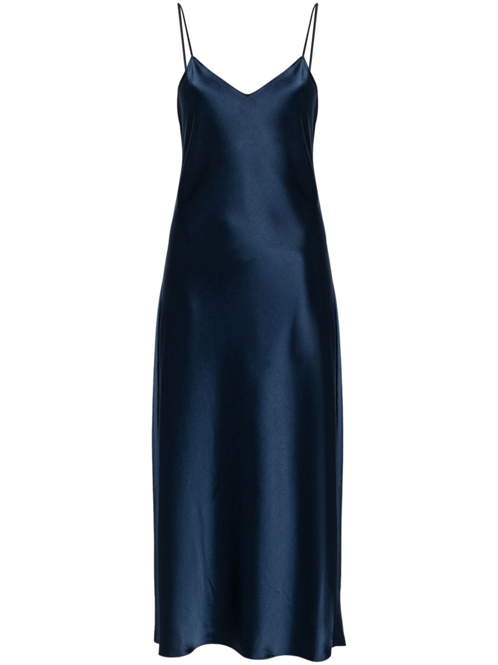 Polo Ralph Lauren satin midi dress - Blue von Polo Ralph Lauren