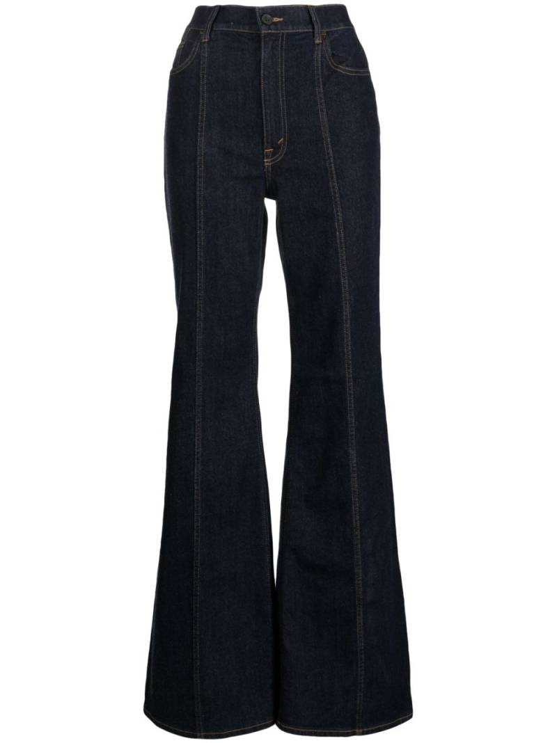 Polo Ralph Lauren seam-detailed flared jeans - Blue von Polo Ralph Lauren