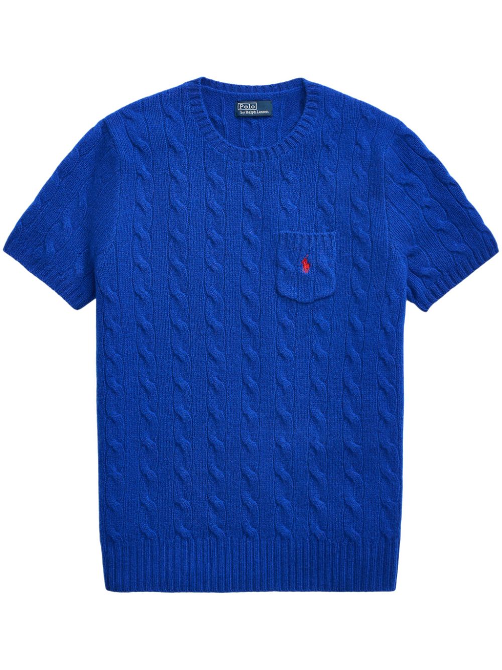 Polo Ralph Lauren short sleeve sweater - Blue von Polo Ralph Lauren