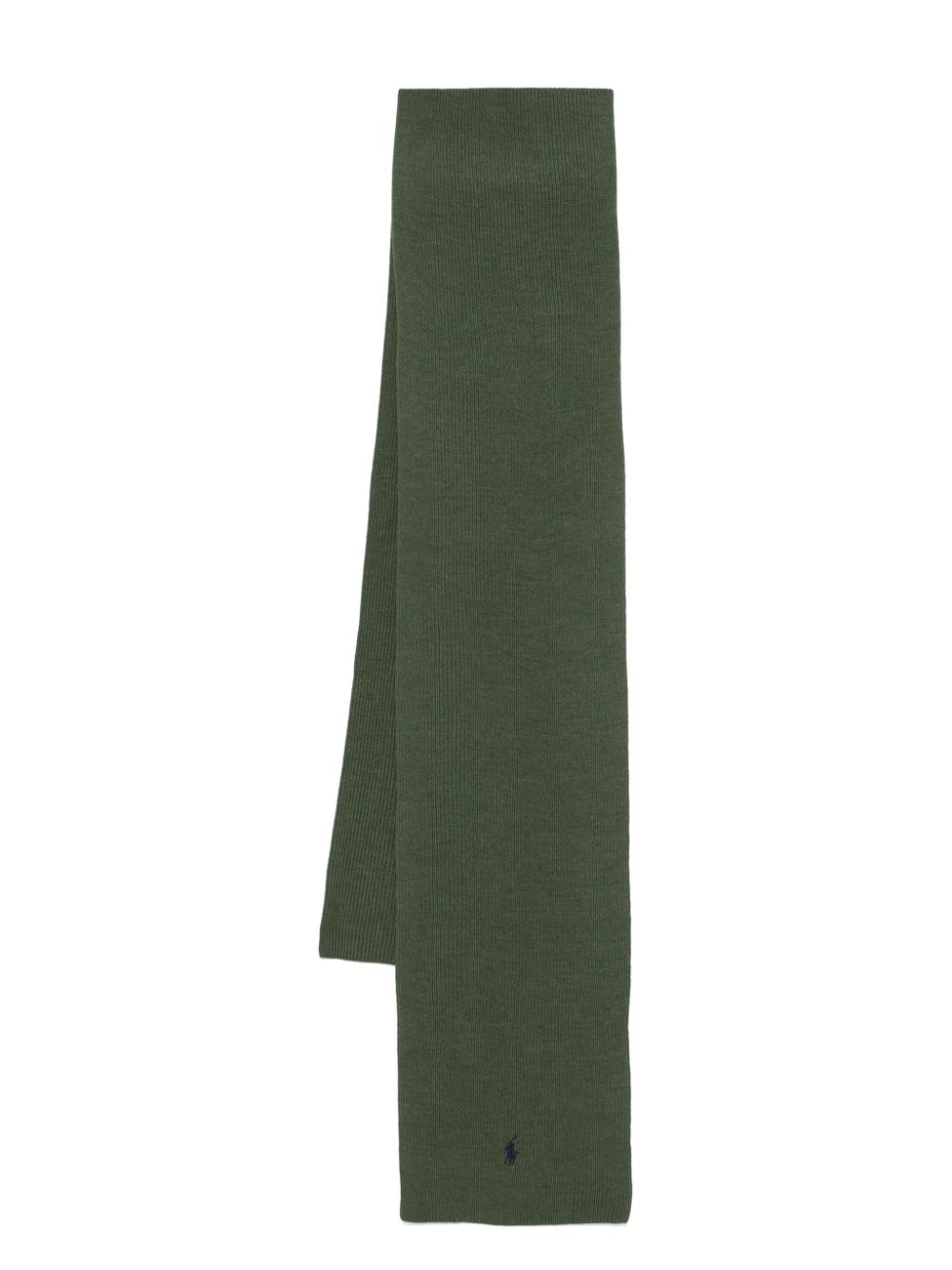 Polo Ralph Lauren signature Polo Pony wool scarf - Green von Polo Ralph Lauren