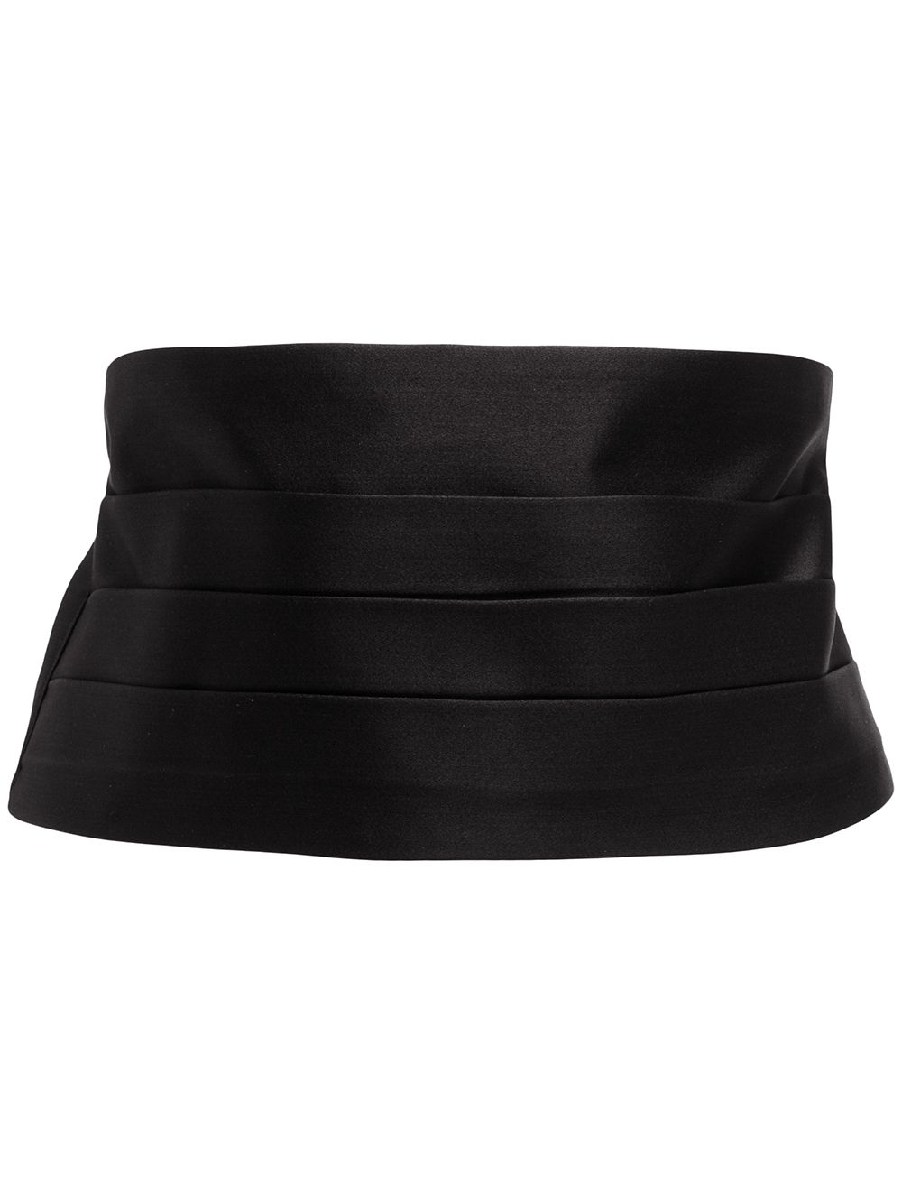 Polo Ralph Lauren silk pleated cummerbund - Black von Polo Ralph Lauren