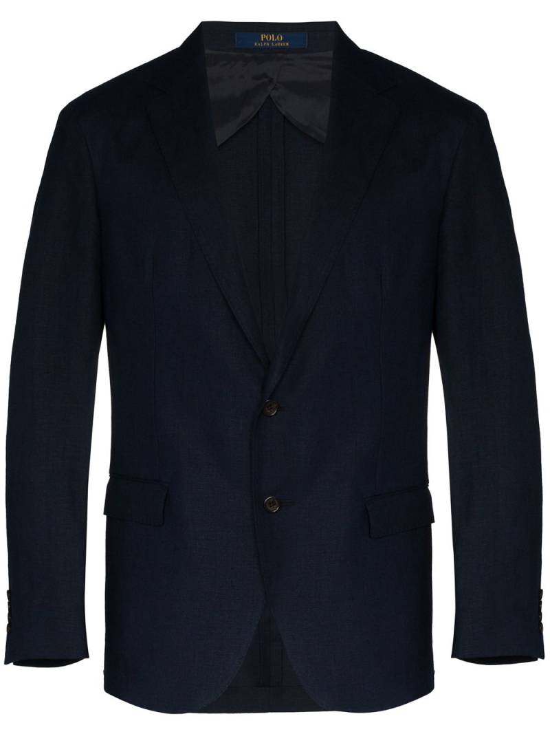 Polo Ralph Lauren single-breasted blazer jacket - Blue von Polo Ralph Lauren