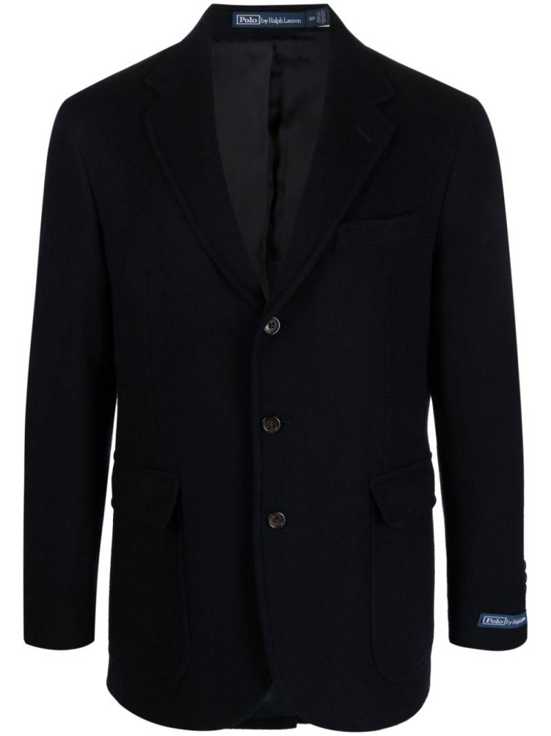 Polo Ralph Lauren single-breasted cashmere blazer - Blue von Polo Ralph Lauren