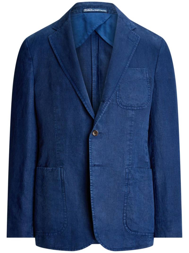 Polo Ralph Lauren single breasted sport jacket - Blue von Polo Ralph Lauren