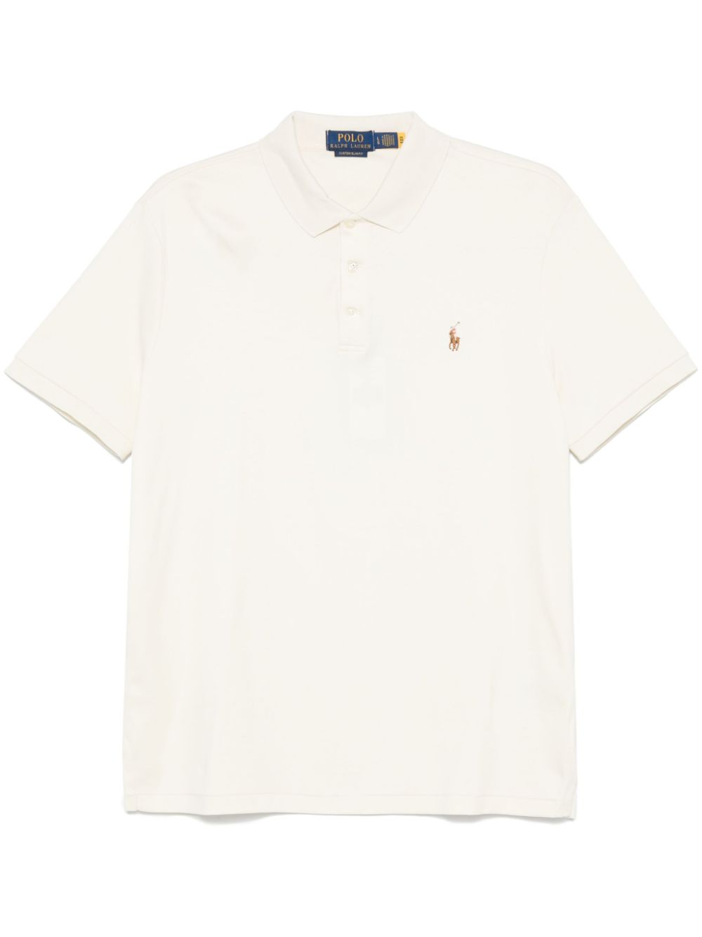 Polo Ralph Lauren soft cotton polo shirt - White von Polo Ralph Lauren