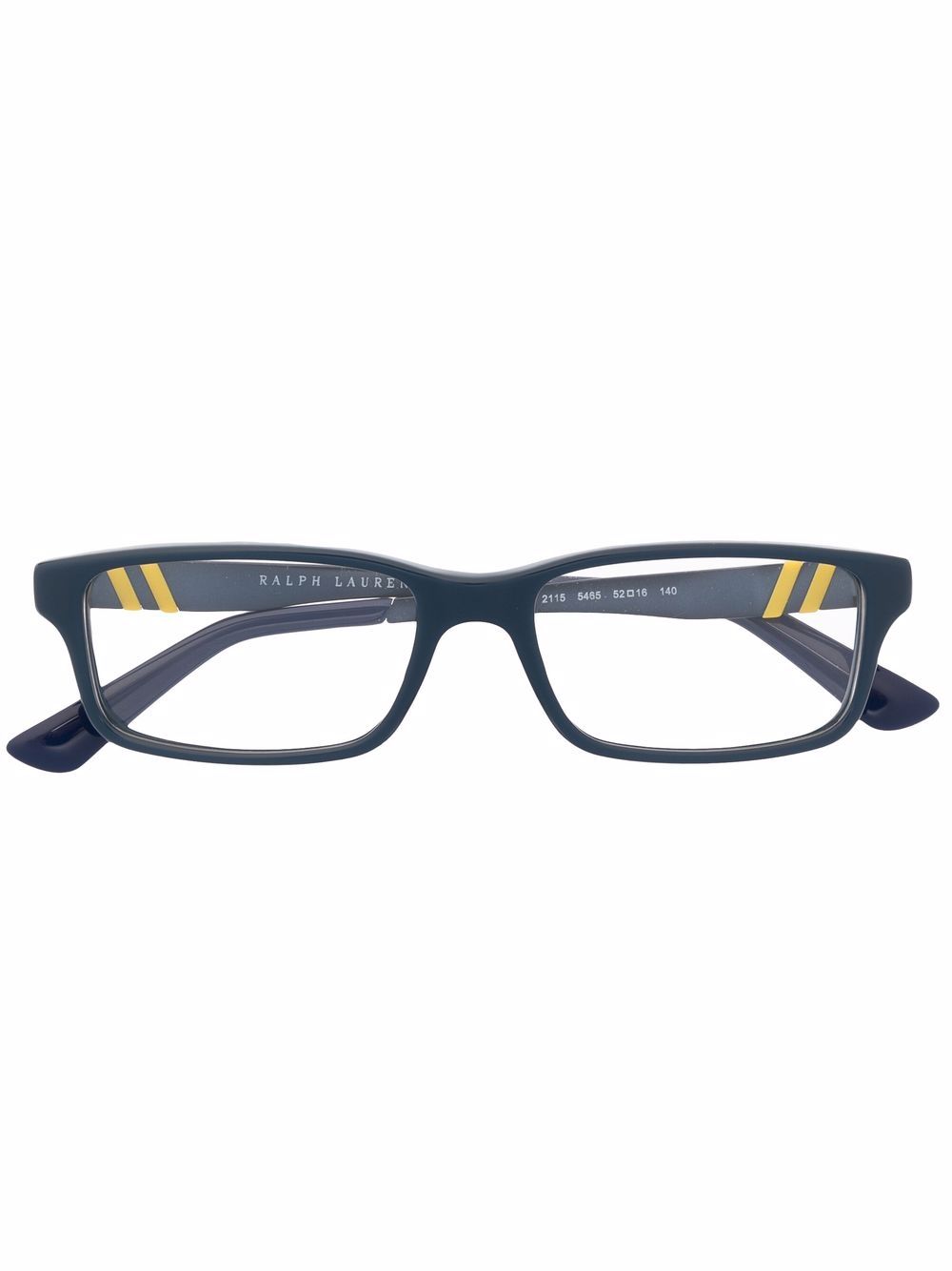 Polo Ralph Lauren square-frame eyeglasses - Blue von Polo Ralph Lauren