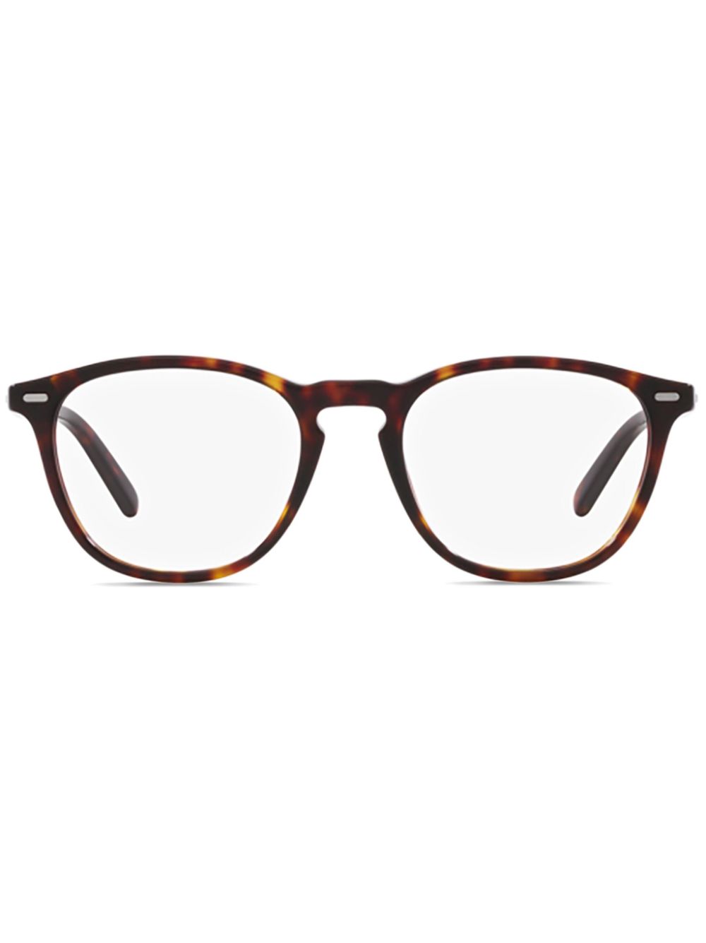 Polo Ralph Lauren square-frame glasses - Brown von Polo Ralph Lauren