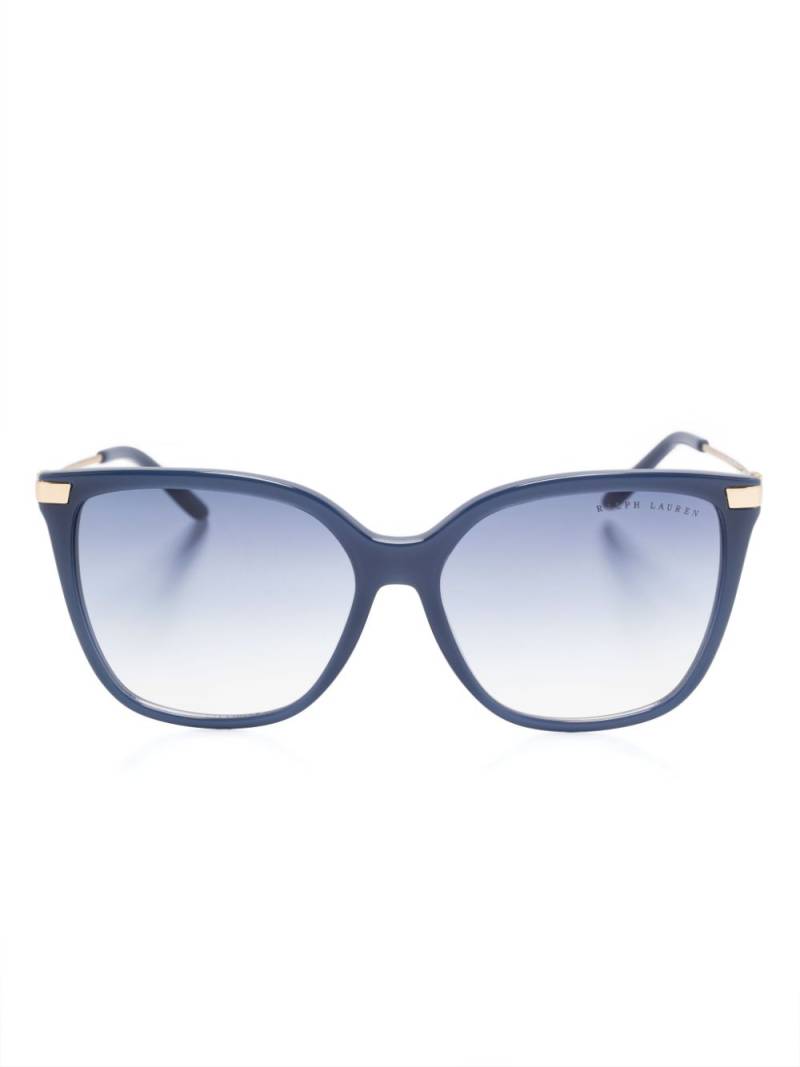 Polo Ralph Lauren square-frame sunglasses - Blue von Polo Ralph Lauren