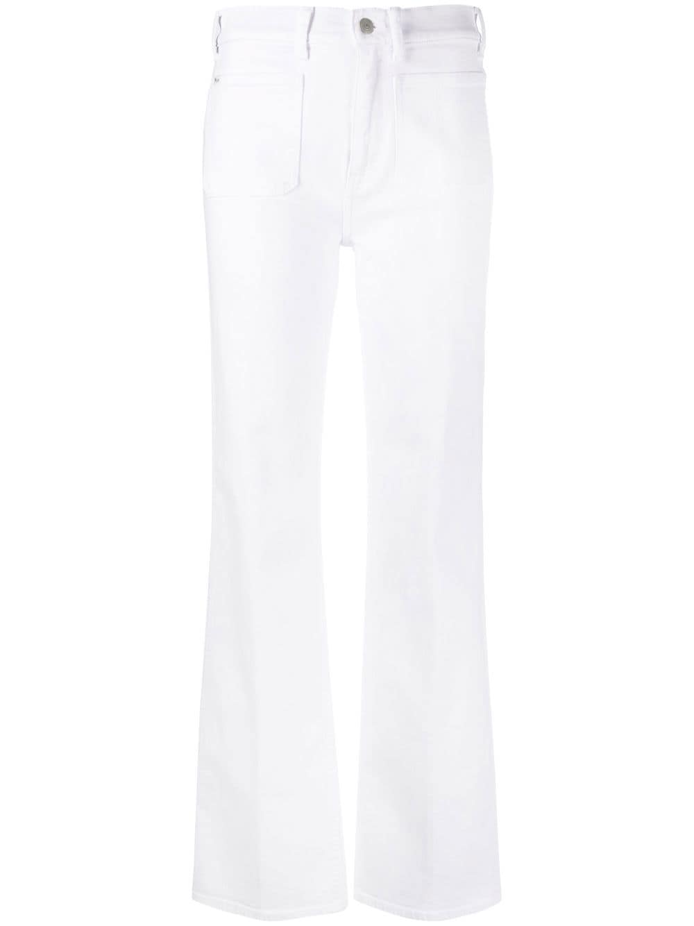 Polo Ralph Lauren straight-leg bootcut jeans - White von Polo Ralph Lauren