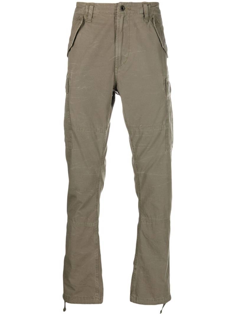 Polo Ralph Lauren straight-leg cotton cargo pants - Green von Polo Ralph Lauren