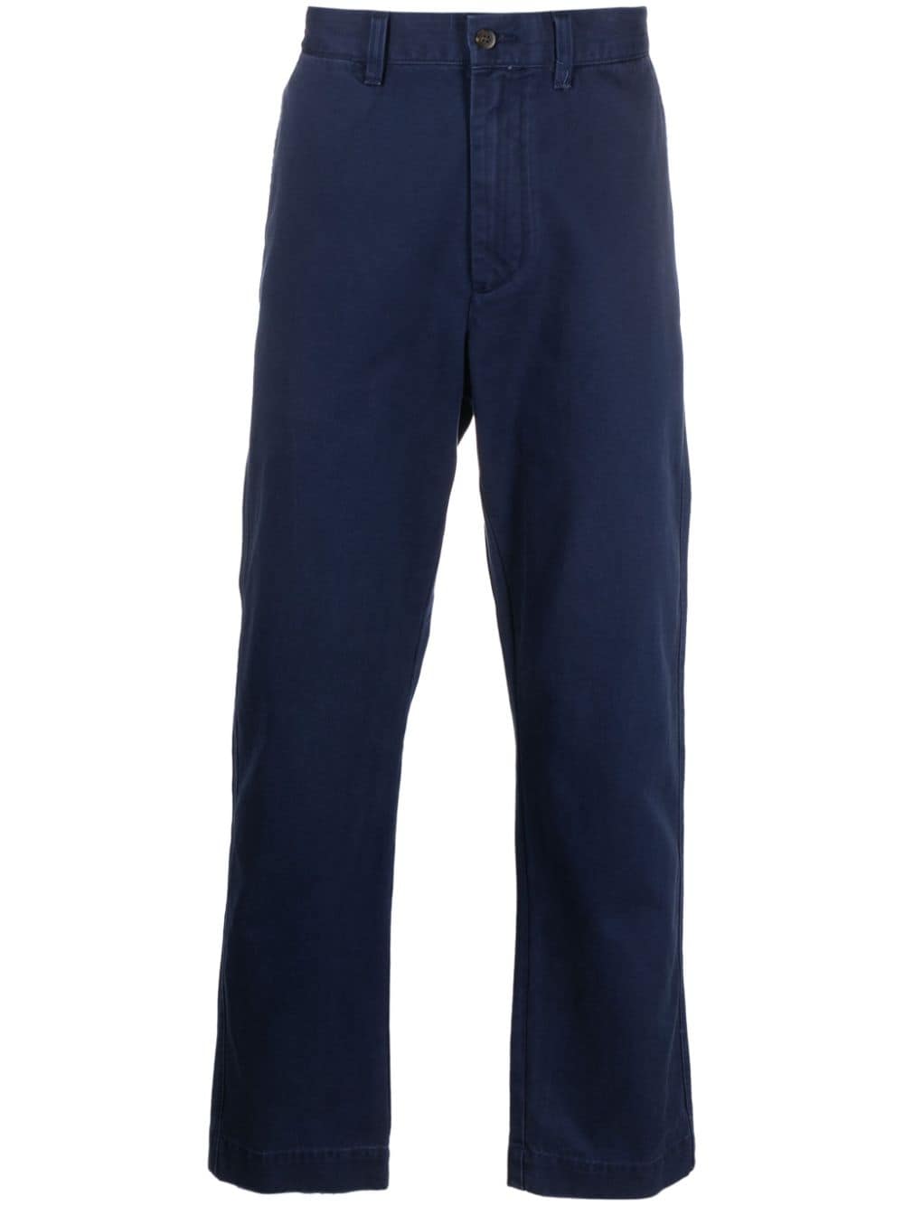 Polo Ralph Lauren straight-leg cotton trousers - Blue von Polo Ralph Lauren